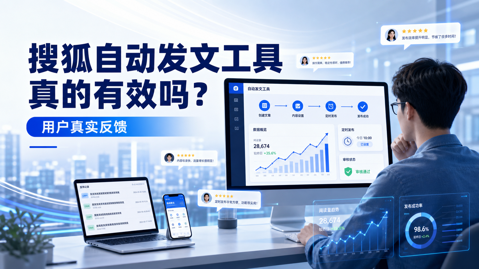 搜狐自动发文工具真的有效吗？通化用户的真实反馈