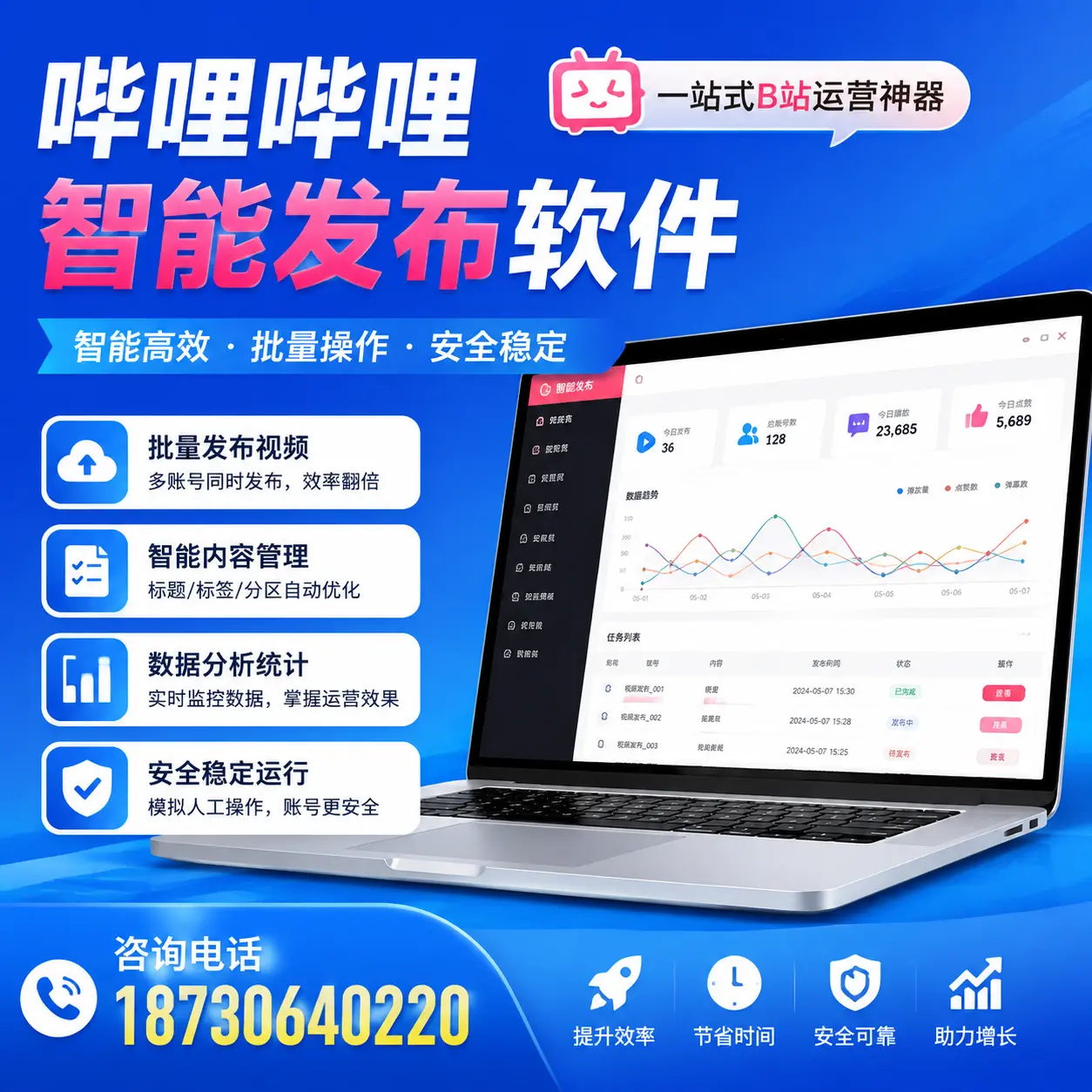 如何通过哔哩哔哩智能发布软件提升 通化 企业曝光率